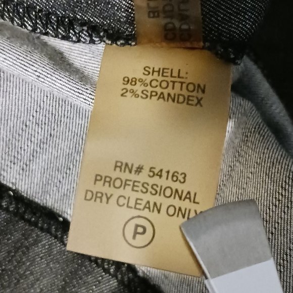 Calvin Klein Charcoal Grey Cotton Sheath Dress in Charcoal Grey Size 6‎ - Picture 10 of 14